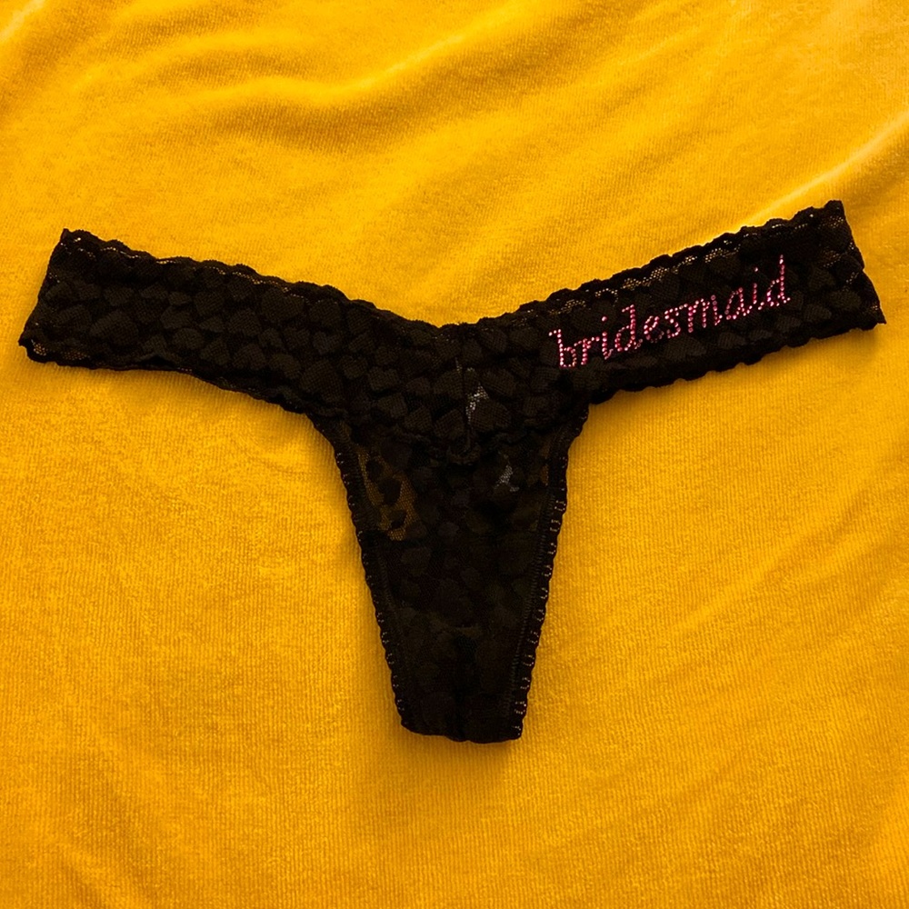 Victoria’s Secret Bridesmaid women’s sexy lace thong undies panty